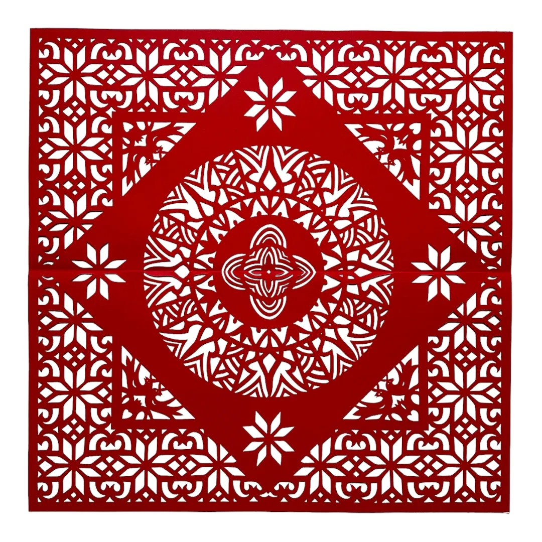 Obraz "Wola" autorstwa Daria Aloszkina, rozmiar: 60*60, medium Papier, część serii Різдво