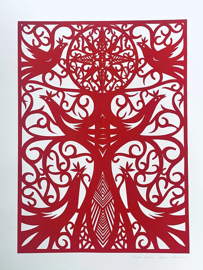 Obraz Дерево Життя autorstwa Дарія Альошкіна, rozmiar: 50*35, 50*40, medium Папір, cena: €100