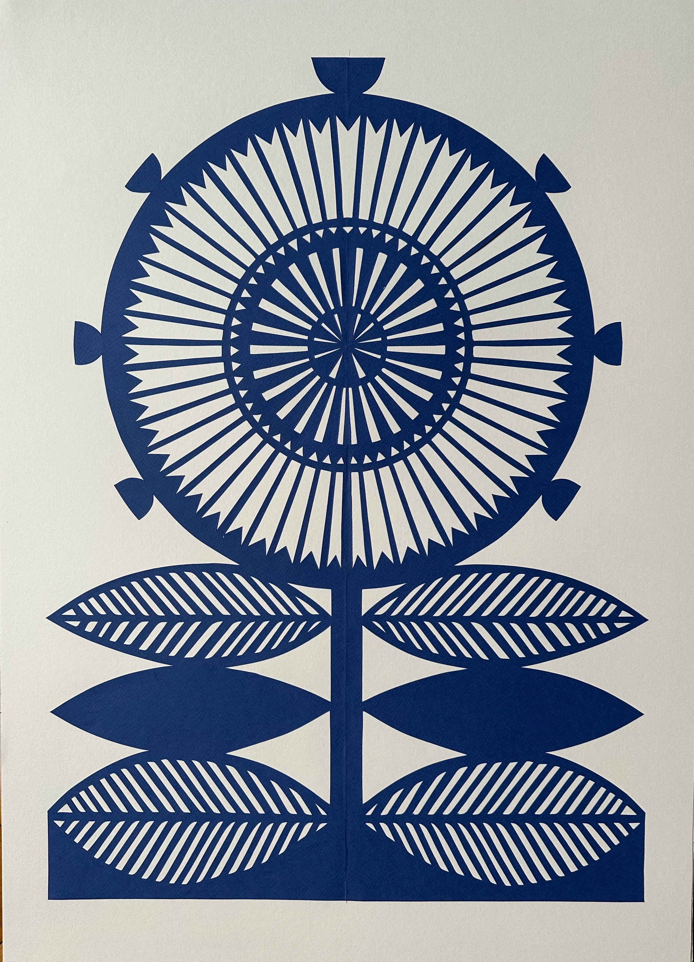 Image of Волошка by Дарія Альошкіна, size: 50*35, 50*40, Папір medium, priced at €90